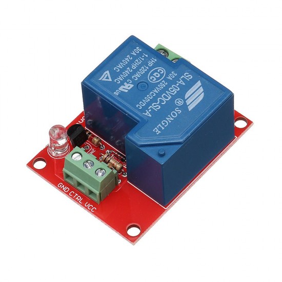 5V 30A 250V 1 Channel Relay High Level Drive Relay Module Normally Open Type