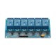 6 Channel 12V Relay Module Low Level Trigger With Optocoupler Isolation