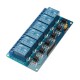 6 Channel 12V Relay Module Low Level Trigger With Optocoupler Isolation 6 Channel 12V Relay Module Low Level Trigger With Optocoupler Isolation