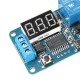 DC 12V LED Display Digital Delay Timer Control Switch Module PLC DC 12V LED Display Digital Delay Timer Control Switch Module PLC