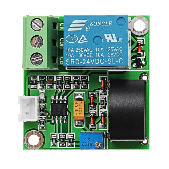 DC 24V 5A Overcurrent Protection Sensor Module AC Current Detection Relay Module Switch Output