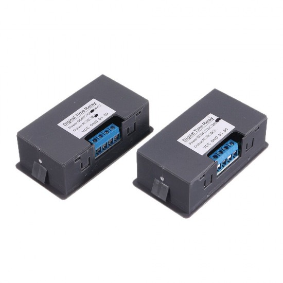 DC12V/24V Delay Timer Infinite Loop Delay Module Double Digital Display Time Relay Board 0~999 hr/min/sec DC12V/24V Delay Timer Infinite Loop Delay Module Double Digital Display Time Relay Board 0~999 hr/min/sec