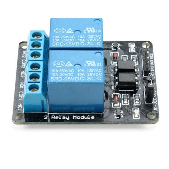 DC5V 2 Way 2CH Channel Relay Module With Optocoupler Protection