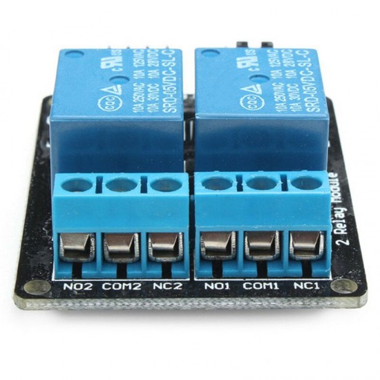 DC5V 2 Way 2CH Channel Relay Module With Optocoupler Protection DC5V 2 Way 2CH Channel Relay Module With Optocoupler Protection
