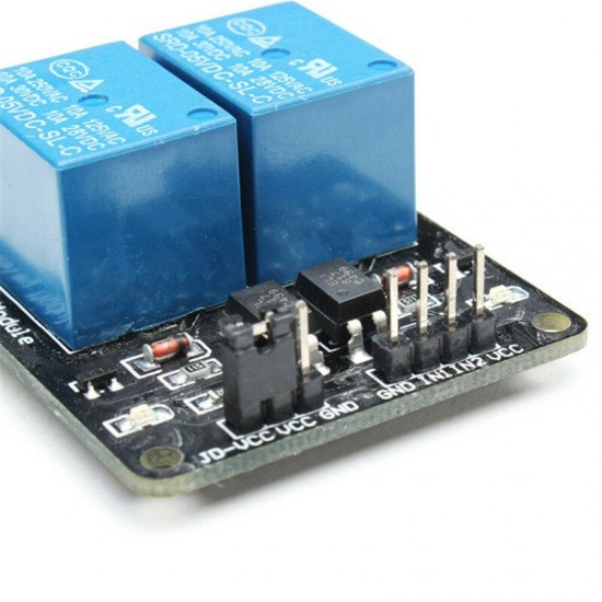 DC5V 2 Way 2CH Channel Relay Module With Optocoupler Protection DC5V 2 Way 2CH Channel Relay Module With Optocoupler Protection