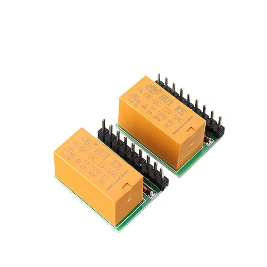 DR21A01 DC 5V/12V DPDT Relay Module Polarity Reversal Switch Board