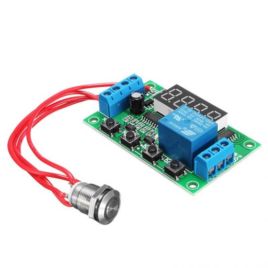 External Trigger Delay Switch Touch Button Relay Signal Timer Module Board External Trigger Delay Switch Touch Button Relay Signal Timer Module Board