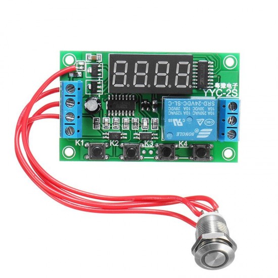 External Trigger Delay Switch Touch Button Relay Signal Timer Module Board