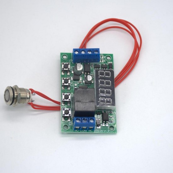 External Trigger Delay Switch Touch Button Relay Signal Timer Module Board External Trigger Delay Switch Touch Button Relay Signal Timer Module Board