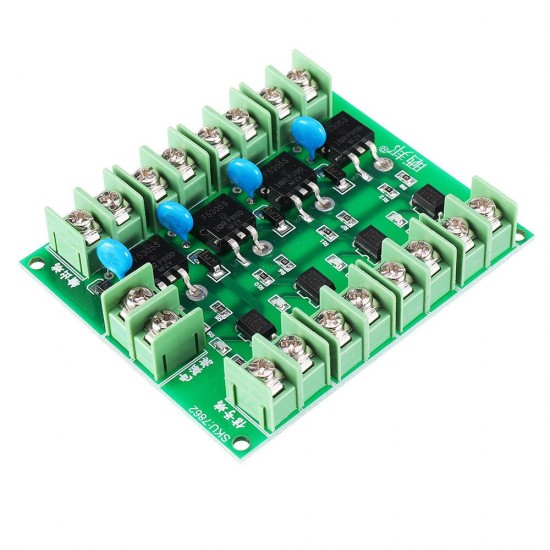 F5305S Mosfet Module PWM Input Steady 4 Channels 4 Route Pulse Trigger Switch DC Controller E-switch MOS FET Field Effect Switch