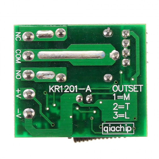433MHz DC12V 10A 1CH Single Channel Wireless Relay RF Remote Control Switch Receiver Boar 433MHz DC12V 10A 1CH Single Channel Wireless Relay RF Remote Control Switch Receiver Boar