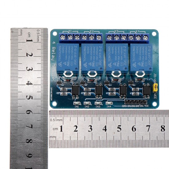 5V 4 Channel Relay Module For PIC DSP MSP430 for Arduino - products that work with official Arduino boards 5V 4 Channel Relay Module For PIC DSP MSP430 for Arduino - products that work with official Arduino boards