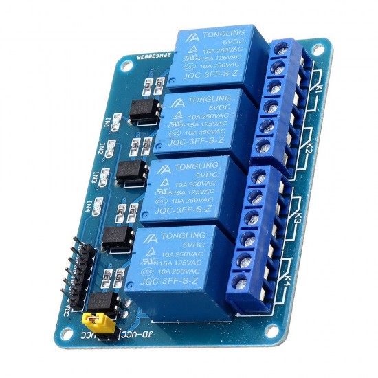 5V 4 Channel Relay Module For PIC DSP MSP430 for Arduino - products that work with official Arduino boards 5V 4 Channel Relay Module For PIC DSP MSP430 for Arduino - products that work with official Arduino boards