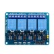5V 4 Channel Relay Module For PIC DSP MSP430 for Arduino - products that work with official Arduino boards 5V 4 Channel Relay Module For PIC DSP MSP430 for Arduino - products that work with official Arduino boards
