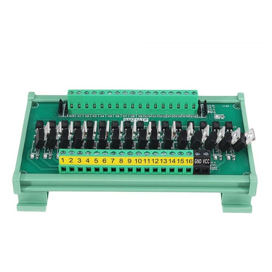 IO Card PLC Signal Amplifier Board NPN to PNP Mutual Input Optocoupler Isolation Transistor Output Relay Module IO Card PLC Signal Amplifier Board NPN to PNP Mutual Input Optocoupler Isolation Transistor Output Relay Module
