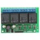 IO25D04 4CH DC 6V-24V Flip-Flop Latch Relay Module Bistable Self-locking Electronic Switch Low Pulse Trigger Board Button MCU IO Control Board IO25D04 4CH DC 6V-24V Flip-Flop Latch Relay Module Bistable Self-locking Electronic Switch Low Pulse Trigger Board Button MCU IO Control Board