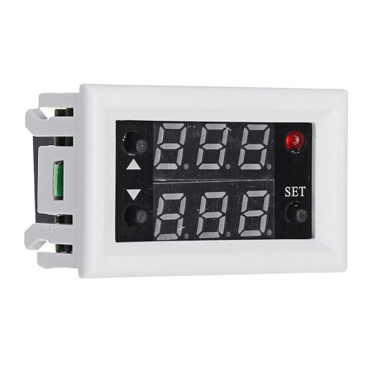 Mini 12V 20A Digital LED Dual Display Timer Relay Module With Case Timing Delay Cycle Mini 12V 20A Digital LED Dual Display Timer Relay Module With Case Timing Delay Cycle