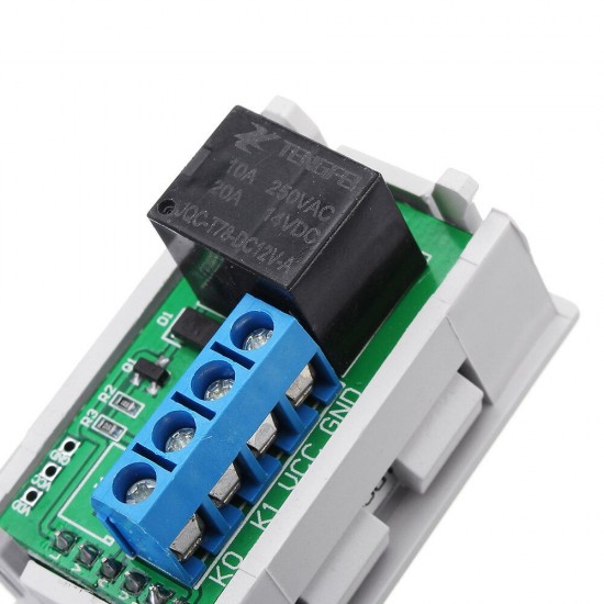 Mini 12V 20A Digital LED Dual Display Timer Relay Module With Case Timing Delay Cycle Mini 12V 20A Digital LED Dual Display Timer Relay Module With Case Timing Delay Cycle