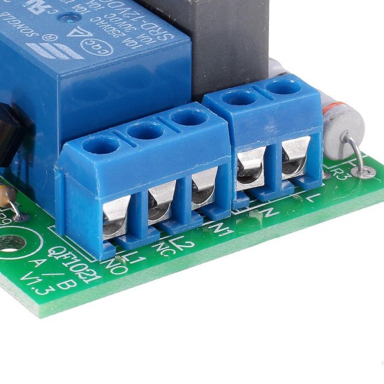 QF1021-A-10M 0-10Min Adjustable 220V Time Delay Relay Module Timer Delay Switch Timed Off with Overcharge Protection QF1021-A-10M 0-10Min Adjustable 220V Time Delay Relay Module Timer Delay Switch Timed Off with Overcharge Protection