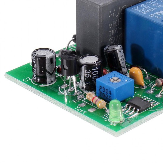 QF1021-A-10M 0-10Min Adjustable 220V Time Delay Relay Module Timer Delay Switch Timed Off with Overcharge Protection