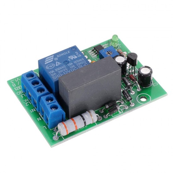 QF1021-A-10M 0-10Min Adjustable 220V Time Delay Relay Module Timer Delay Switch Timed Off with Overcharge Protection QF1021-A-10M 0-10Min Adjustable 220V Time Delay Relay Module Timer Delay Switch Timed Off with Overcharge Protection