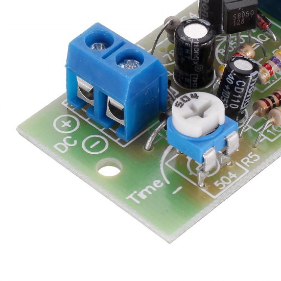 QF1023-A-10S Timing Relay Delay Switch Relay Delay Timer Switch Timing Relay 10S Adjustable