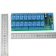 R421B16 16CH DC 12V RS485 Modbus RTU Relay Board RS485 Bus Remote Control Switch for LED Motor PLC PTZ Camera Smart Home R421B16 16CH DC 12V RS485 Modbus RTU Relay Board RS485 Bus Remote Control Switch for LED Motor PLC PTZ Camera Smart Home
