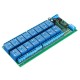 R421B16 16CH DC 12V RS485 Modbus RTU Relay Board RS485 Bus Remote Control Switch for LED Motor PLC PTZ Camera Smart Home R421B16 16CH DC 12V RS485 Modbus RTU Relay Board RS485 Bus Remote Control Switch for LED Motor PLC PTZ Camera Smart Home