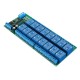 R421B16 16CH DC 12V RS485 Modbus RTU Relay Board RS485 Bus Remote Control Switch for LED Motor PLC PTZ Camera Smart Home R421B16 16CH DC 12V RS485 Modbus RTU Relay Board RS485 Bus Remote Control Switch for LED Motor PLC PTZ Camera Smart Home