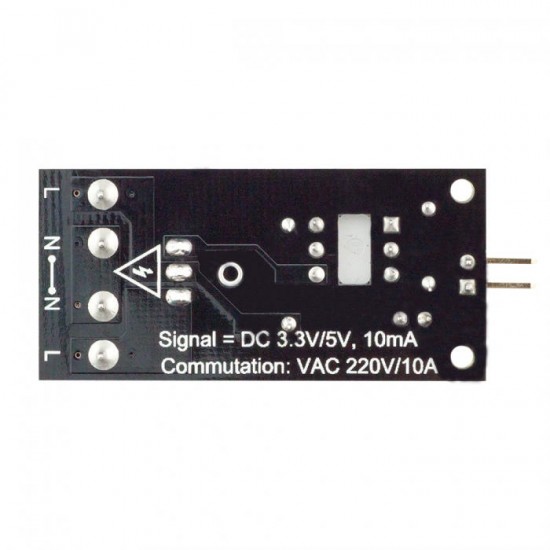 Thyristor AC Switch Relay Module 3.3V/5V Logic AC 220V/5A Peak 10A