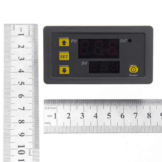 W3230 AC110V-220V 20A LED Digital Temperature Controller Thermostat Thermometer Temperature Control Switch Sensor Meter