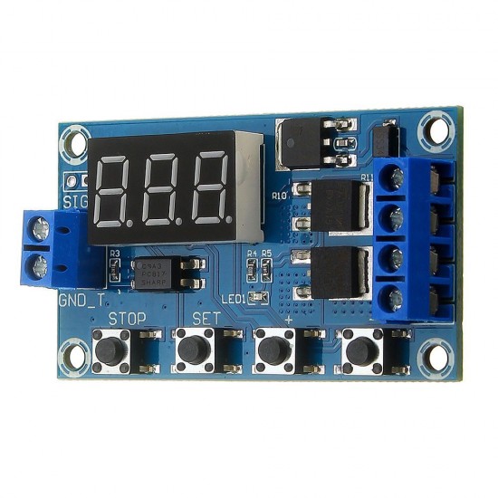 XY-J04 Trigger Cycle Time Delay Switch Circuit Double MOS Tube Control Board Relay Module