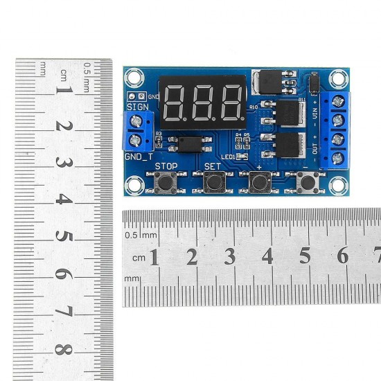 XY-J04 Trigger Cycle Time Delay Switch Circuit Double MOS Tube Control Board Relay Module