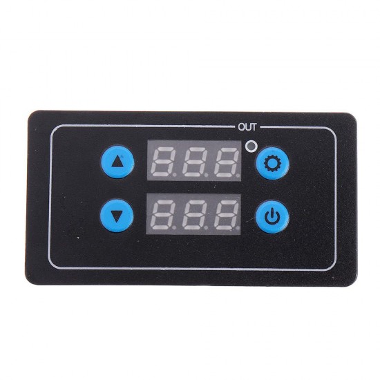 YF-4 0.1S-999H Adjustable Cycle Delay Timer Relay Module with Digital Display Timing Delay Board 12V DC