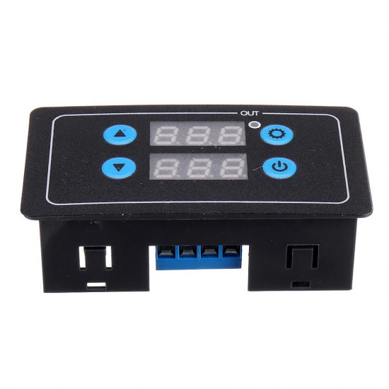 YF-4 0.1S-999H Adjustable Cycle Delay Timer Relay Module with Digital Display Timing Delay Board 12V DC