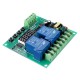 YYB-3 220V 2-Channel Relay Board Motor Driver Shield Board 0.1S-999H Adjustable 30A Relay Module with LED Display