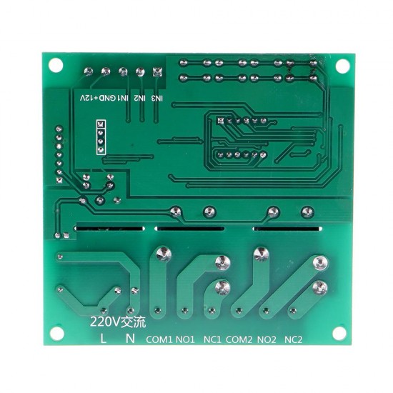 YYB-3 220V 2-Channel Relay Board Motor Driver Shield Board 0.1S-999H Adjustable 30A Relay Module with LED Display YYB-3 220V 2-Channel Relay Board Motor Driver Shield Board 0.1S-999H Adjustable 30A Relay Module with LED Display