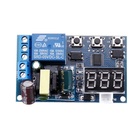 YYC-4 One Channel Multifunction Cycle Adjustable Timer Relay Automation Control Switch Module 220V