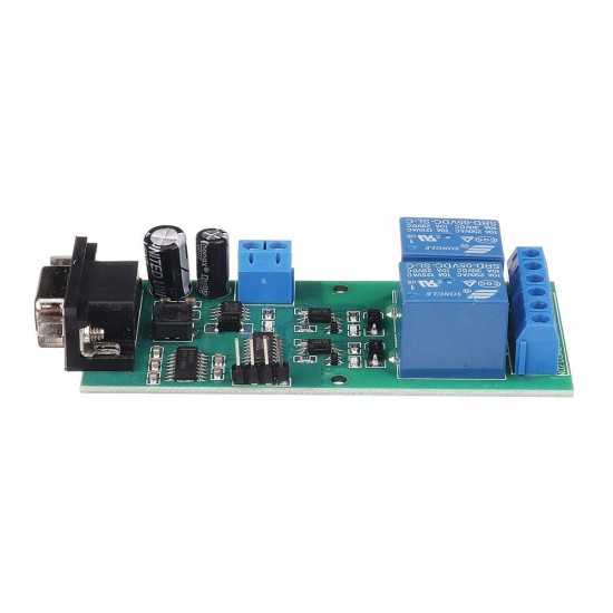 YYE-2 RS232 Adjustable UART Serial Port Remote Control 2 Channel Relay Module MCU PC Control Switch Board YYE-2 RS232 Adjustable UART Serial Port Remote Control 2 Channel Relay Module MCU PC Control Switch Board