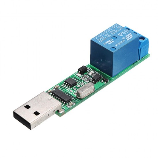 YYE-3 USB Control Relay Module CH340 MCU PC Control Switch PLC Jog Self-locking Board