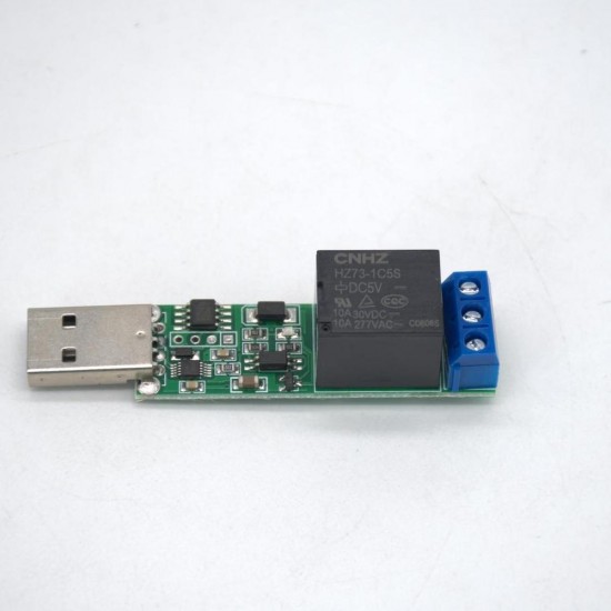 YYE-3 USB Control Relay Module CH340 MCU PC Control Switch PLC Jog Self-locking Board