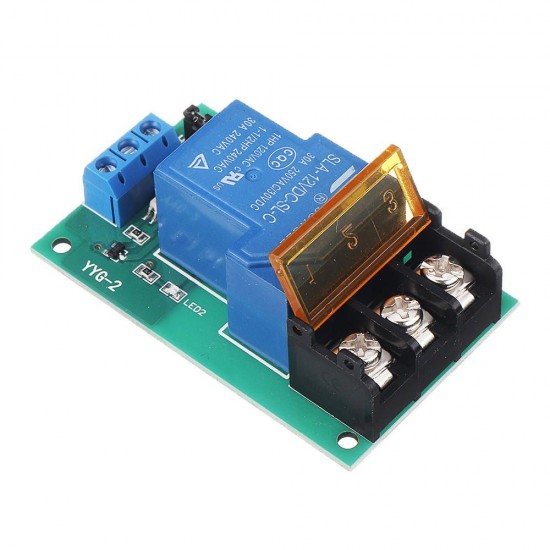 YYLOCK-2 5V/12V/24V High Power Relay Module Self-locking Power-off Delay On Off Pulse Signal Relay