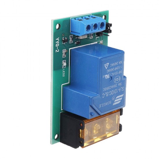 YYLOCK-2 5V/12V/24V High Power Relay Module Self-locking Power-off Delay On Off Pulse Signal Relay