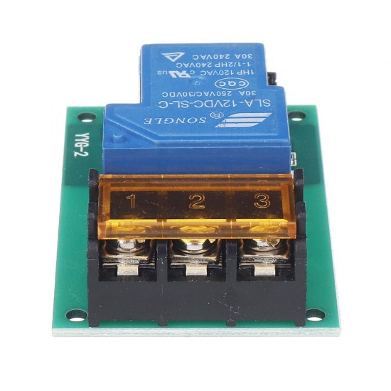 YYLOCK-2 5V/12V/24V High Power Relay Module Self-locking Power-off Delay On Off Pulse Signal Relay