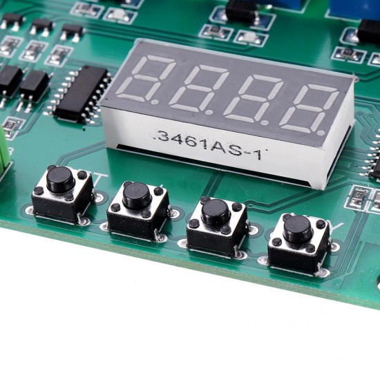 YYS-4 3 Channel Programmable Relay Control Module Trigger Delay/Timer/Self-latching/Interlock Switch Relay Board