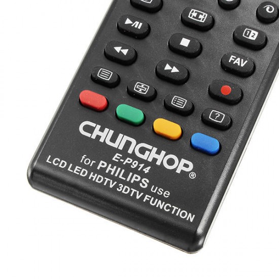 E-P914 Universal Remote Control For Philips Use LED LCD HDTV 3DTV