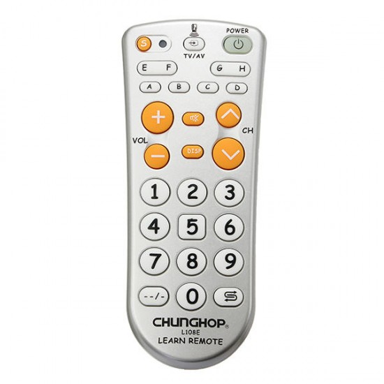 L108E Mini Universal Learning Remote Control for TV DVD SAT