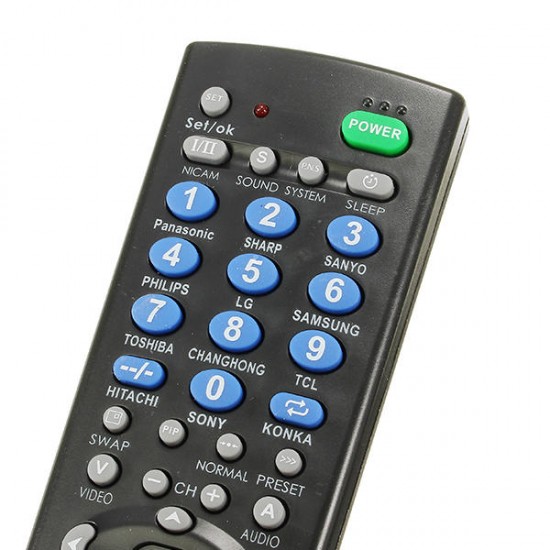 RM139EX Universal Replacement Remote Control for TV Set