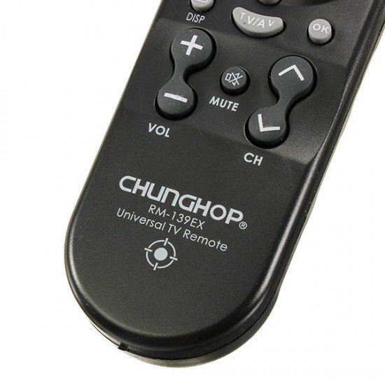 RM139EX Universal Replacement Remote Control for TV Set