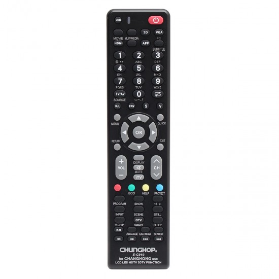 E-C910 Universal Replacement Remote Control for Changhong TV HDTV 3D TV E-C910 Universal Replacement Remote Control for Changhong TV HDTV 3D TV